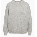 Aritzia NWT Wilfred free bronco sweater jumper knit marl light grey gray xl Photo 0