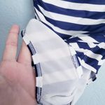 Bondeye Australia Navy and White Striped One Piece Swimsuit Blue Size 10 Photo 3
