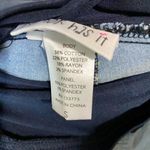 Rumor Has It Women’s Light Rinse Cuffed Over-Belly Maternity Capri Jeans Sm NWT Photo 4