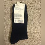 Aerie  Black Glitter Sparkle Christmas Holiday Crew Socks Photo 2