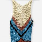 Colorful Crochet Knit Boho Beach Coverup Photo 0