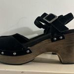 White Mountain  Women's Cherub Clog- Black suede Photo 2