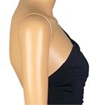 Kenneth Cole black one shoulder one-piece swimsuit w/ruching. Size Small. EUC Photo 5