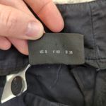 Akris Wide Leg Trousers Dress Pants Womens US 8 Black Cotton Blend Career Flowy Photo 3