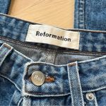 Reformation  Mod Crop Flare Jeans In Baltic Size 27 Photo 2