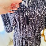 American Eagle  Outfitters Purple Cold Shoulder Dress Photo 3