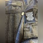 Tahari  Chic Gray Pantsuit | Size 14 | Cotton Blend Business Set | Altered Hem Photo 9