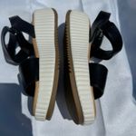 DV by Dolce Vita Finesse Sandals Black White Platform Strap Womens Size 8 Summer Photo 3