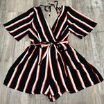 Trixxi Striped Romper Photo 1