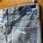 MOTHER Superior The Tomcat Denim Jeans Ripped Distressed The Confession Blue 28 Photo 6