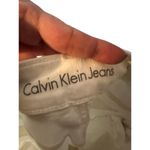 Calvin Klein  White City Short Long Bermuda Jean Denim Shorts Women Sz 6 Photo 9