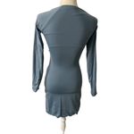 Maygel Coronel Lorena Dress in Steel Blue One Size Fits Most Womens Stretch Mini Photo 5