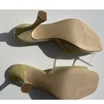 Guess  Yellow Padded Hambree 1191221 Square Toe Leather Heels Women’s Sz 6 Photo 13