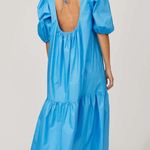 Free People  Park Dress Malibu Blue Photo 5