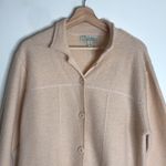 Cabela's  ladies button up long sleeve wool cotton cardigan sweater size XL Photo 1