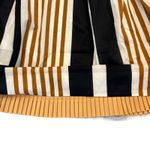 Moulinette Soeurs Anthropologie Striped Halter Dress Black Brown Size 4. GUC Photo 6
