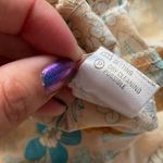 Le’Range Y2K knee length floral A line skirt Tan Photo 5