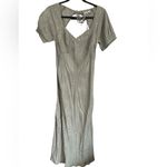 Tularosa  Natalie Embroidered Midi Dress in Blue Abyss NWT Photo 2