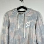 Spiritual Gangster  Size M Peloton‎ Pink/Blue Tie Dye Hoodie Pullover Sweatshirt Photo 2