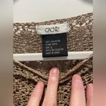 Cache  Beige Tan Brown Sweater Large Photo 1