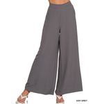 Zenana Outfitters Gray wide leg pants. Xs-S Photo 7