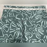 Athleta  Elation Textured Tight in Floral Sketch Botanical Green White Leggings Photo 6