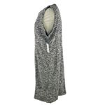 Apt. 9  Size XXL Blue White Sleeveless Boucle Knit Sweater Dress Photo 3