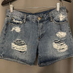 Articles of Society Destroyed women's‎ denim ripped Jean shorts size 27 Photo 0