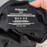 Motherhood maternity black leggings size small Photo 2