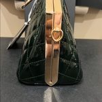 La Terre | Quilted Emerald Green Handbag w/ Crossbody Strap Photo 6