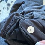 Lululemon Stress Less Pant Heathered Marled Black Pull On Pants Size 4 Photo 9