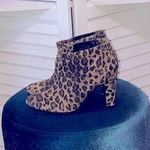 Sam & Libby 🟢 5/$25  vegan leather animal print ankle boots sz 9 Photo 0