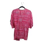Victoria's Secret  Red Heart Kimono Robe One Size Coverup Shirt Photo 5