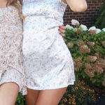 Amazon White Silk  Dress Photo 0