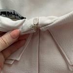 Karl Lagerfeld  Paris blush pink ruffle spaghetti straps bodycon dress, size 2 Photo 11