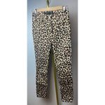 Veronica Beard Debbie Leopard Jeans Sz. 24 Photo 1