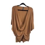 Savvi Brown Draped Kimono Cardigan‎ Wrap Boho Cottagecore Whimsigoth OSFM Size undefined Photo 1