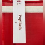 Popilush red Sleeve Tummy Control Bodysuit size small Photo 4