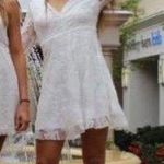 Illa Illa White Lace Graduation/ Bride Dress Photo 2