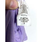 Coveted Clothing  Long Purple Maxi Dress Crochet Lace Top Cover Womens Small S Photo 5