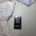 EXPRESS NWT Pastel Smocked Waist Tiered Ruffle Mini Dress Large Photo 5