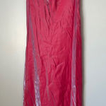 Wild Fable Slinky Maxi Dress Strappy V Neck‎ Evening Gown Party Cocktail Mermaid core pink Photo 0
