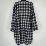 Vintage Warner Bros Tazmanian Devil Taz Flannel Nightgown Blue Plaid Siz… Size L Photo 6