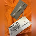 Soft Surroundings  Summer Breeze Rayon Linen Belted Shorts Nectarine Orange 3X Photo 11