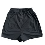Frankie Shop Lui Pull On Organic Cotton Boxer Shorts Black Size XS Photo 4