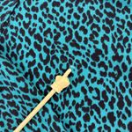 JUN & IVY Vintage Animal Print Green Sweat Sz Small 90’S Y2K Black Photo 7