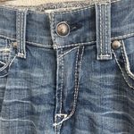 Ariat Womens R.E.A.L Faded Mid Rise Icon Stackable Straight Leg Skinny Jeans Photo 4