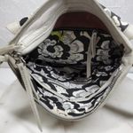 Liebeskind Berlin Leather Shoulder Bag Cream Flap Tassel Accent Unique Design White Photo 13