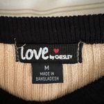 Cute Multicolor Striped Colorful Round Neck Slim Fit Sweater Size Medium Multi Photo 2