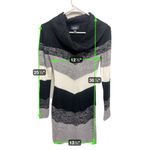 by & by Black and Gray Chevron‎ Sweater Dress Size undefined Photo 10